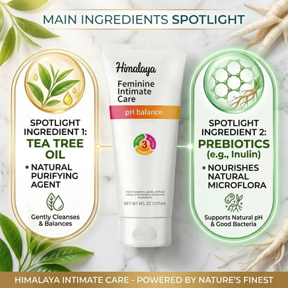 Ph Balanced Daily Feminine Wash with Tea Tree Oil & Prebiotics Gentle Intimate Care for Women